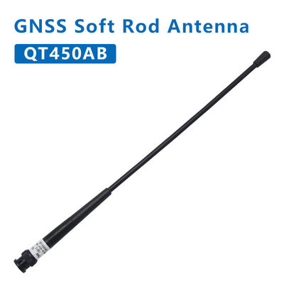 QT450AB 450-470MHZ BNC-J कनेक्टर 4 dBi ट्रिम्बल सोकिया लीका टॉपकॉन जीपीएस के लिए एंटीना कुल स्टेशनों कोड़े पोर्ट सॉफ्ट रॉड सर्वेक्षण