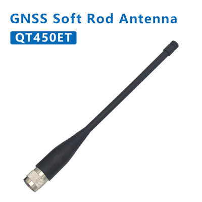 QT450ET 406-430MHz 2dBi लाभ TNC-J Whip Mounted लचीला पोर्टेबल यूएचएफ एंटीना