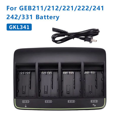 चार स्लॉट कार चार्जर GKL341 लिथियम बैटरी के लिए मॉडल GEB242/241/211/212/221/222 1PCS