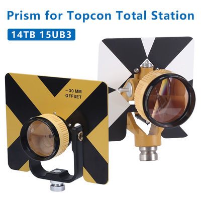 एकल प्रिज्म Topcon SOUTH FOIF कुल स्टेशन सर्वेक्षण निरंतर के लिए संगत -30/0 मिमी 5/8x11 महिला धागा धातु धारक
