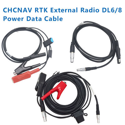 CHCNAV RTK बैटरी कनेक्शन केबल पावर केबल बाहरी रेडियो पावर केबल DL6 DL8 DL9 CHC GNSS के लिए डेटा केबल CHCNAV