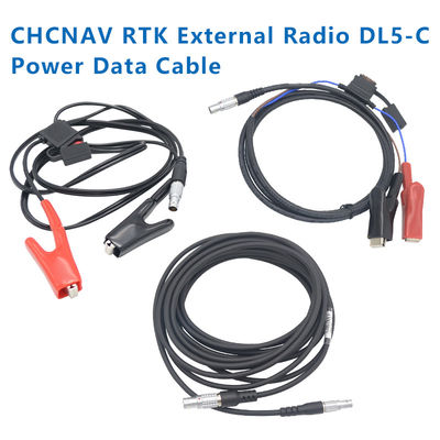 CHCNAV RTK बैटरी कनेक्शन केबल पावर केबल बाहरी रेडियो पावर केबल DL5-C1 उच्च परिशुद्धता X91 GNSS के लिए डेटा केबल