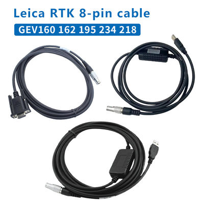 Leica GPS RTK GS10/14/15/16 GEV162 GEV234 GEV218 GEV श्रृंखला डेटा ट्रांसफर सटीक डेटा ट्रांसफर के लिए 8-पिन केबल