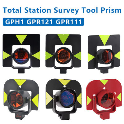 GPR111GPH1 GPR121 LeicCa कुल स्टेशनों के लिए एकल प्रिज्म प्रिज्म सर्वेइंग इंस्ट्रूमेंट ऑफसेट 0 मिमी सॉफ्ट बैग के साथ निरंतर