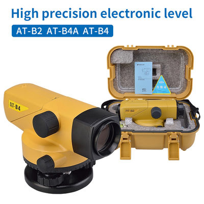 जापानी TOPCON लेवलिंग उपकरण उच्च परिशुद्धता इंजीनियरिंग माप AT-B4A/AT-B2 स्वचालित बुलबुला स्तर