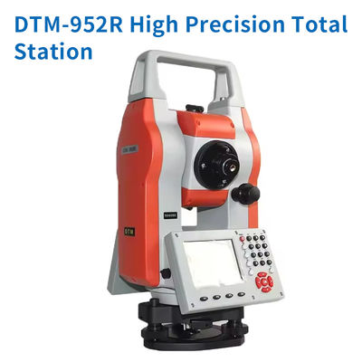 DAD DTM952R विंडोज सीई ऑपरेशन सिस्टम 400 मीटर रिफ्लेक्टर रहित कुल स्टेशन रंगीन एलसीडी के साथ
