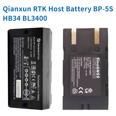 Qianxun BL3400 BP-5S HB34 T30 सर्वेक्षण जीपीएस RTK GNSS के लिए बैटरी 7.4v 3400mAh