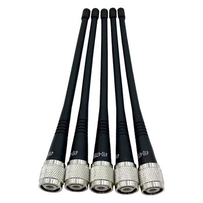 जीएनएसएस आरटीके के लिए 5PCS 410-470MHz TNC Whip Antenna 4dBi