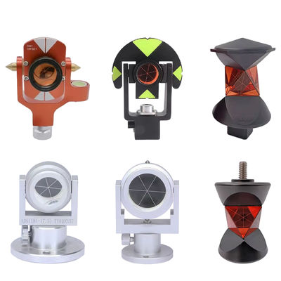 25.4 मिमी मिनी प्रिज्म GNSS RTK रिसीवर के लिए 0/-30mm ऑफसेट के साथ