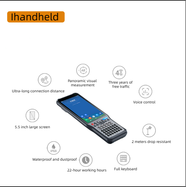 आरटीके माप जीएनएसएस जीआईएस डेटा कलेक्टर हाई-टारगेट आईएचएएनडी55 जीपीएस नियंत्रक 2